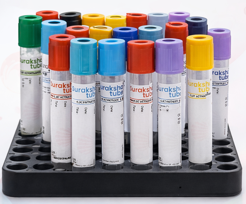Vacuum Blood Collection Tubes - SURAKSHAVAC®